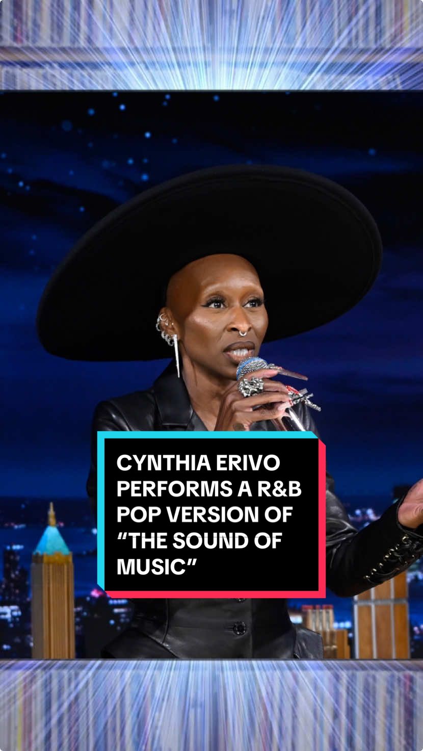 @Cynthia Erivo performs a R&B Pop version of “The Sound of Music” in Musical Genre Challenge: Broadway Edition! #FallonTonight #TonightShow #CynthiaErivo #Broadway #TheSoundOfMusic #JimmyFallon 