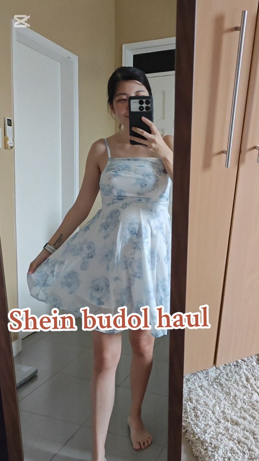 Unsai napalit sa buntis.  #shein #budol #haul #clothes #dress #maternity 