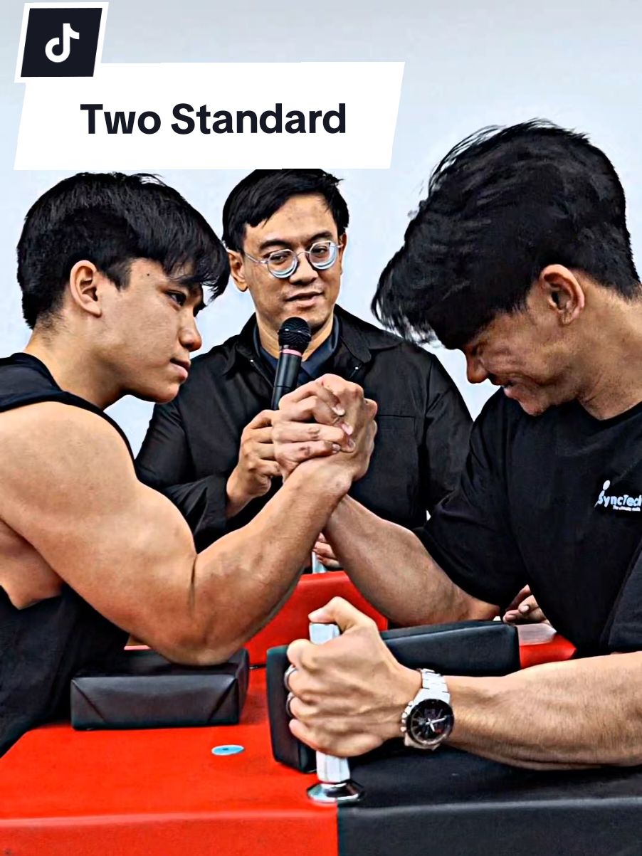 Two Standards.. 💀#armfightthailand #armwrestling #งัดข้อ #joshnicholas #จอชนิโคลัส 