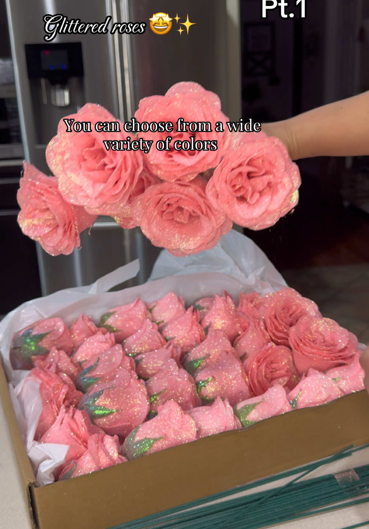 These glittered roses are so beautiful. Thet are also high quality! 🌹💖 . . #glitteredroses #roses #glitterroses #glitterflowers #glitter #roses #eternalroses #eternalflowers #foreverroses #foreverflowers #foreverbouquet #tiktokshop #tiktokshopping #falldealsforyou #tiktokshopblackfriday #tiktokshopcybermonday #ordernow #blackfridaydeals 