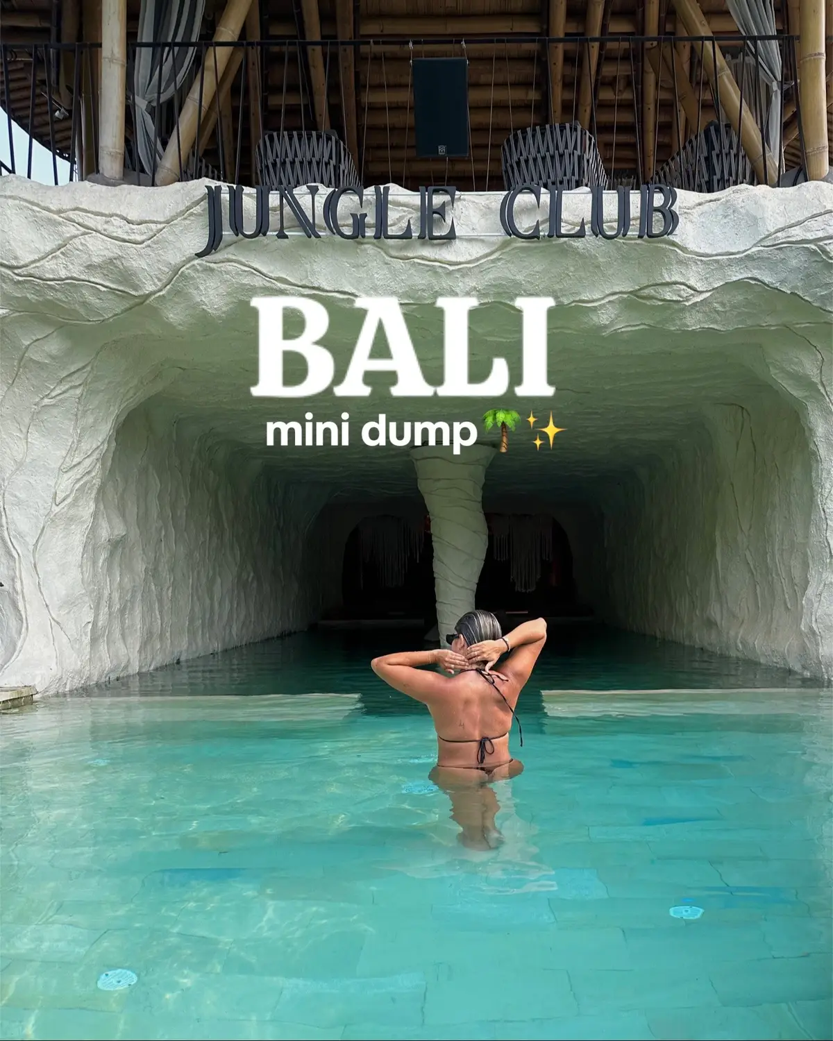 Add this place to your travel stops 📍🎍 @The Jungle Club Ubud such a beautiful and secluded pool club, located in Ubub!🪵 #balidaily #balilife #baliideas #baliindo #baliindonesia #indo #indonesia #travel #travelvlog #travelblogger #baliblogger #balivlog #traveltips #brandpartnerships #ugccreator #balicreator #travelcreator 