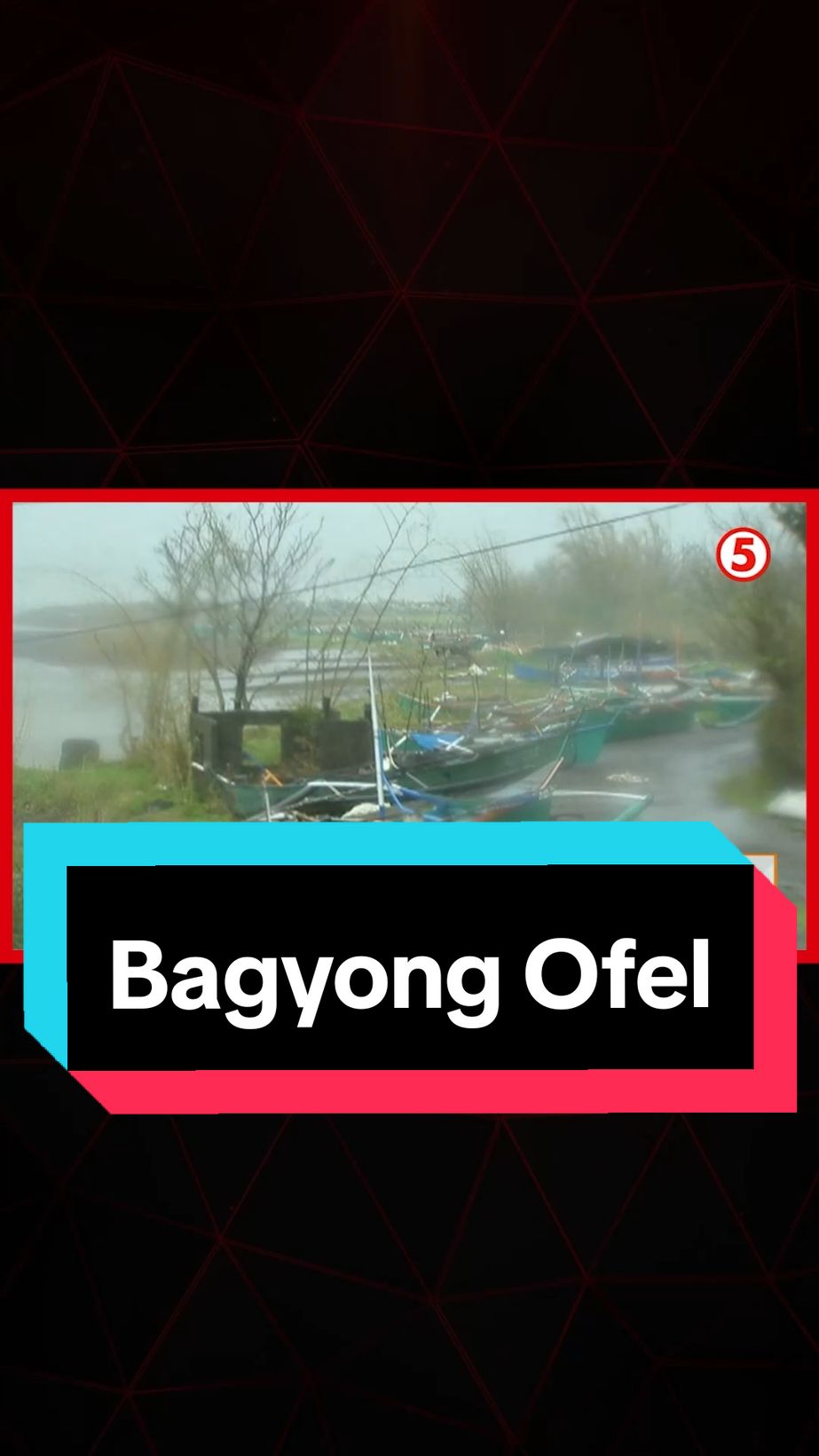 Tumama na ang Bagyong #OfelPH sa Baggao, Cagayan pasado 1 p.m. ng hapon ngayong Huwebes, Nov. 14. #News5 #FrontlineExpress 