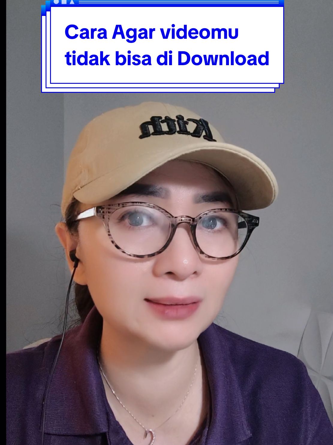 Cara agar videomu tidak bisa di download oleh orang lain.  #cara #edukasi #pemula #pemulatiktok #growaccount #belajarngonten #edukasitiktok #mudahbukan🤗 #teamposting 