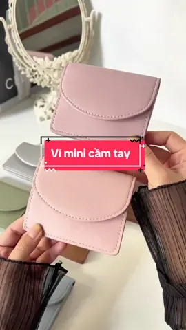 Ví mini cầm tay #vicamtay #vicamtaynu #vicamtayminisieuxinh #vicamtaygiare #vicamtaymini #vicamtaycaocap #ntchuyengiadung 