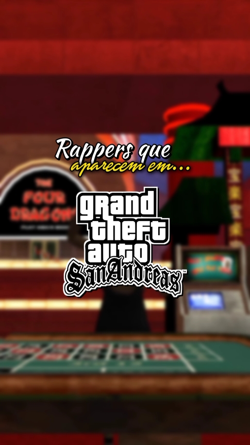 Rappers (inspirações) que aparecem em GTA San Andreas! 🎮 | #gta #gtasa #gtasanandreas #gta5 #gtaonline #carljohnson #grovestreet #ps2 #xbox #gamesbrasil #gamerbrasil 