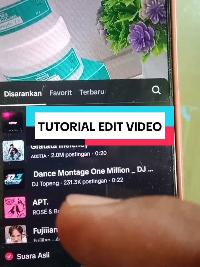 Tutorial Edit Video, cara menambahkan lagu ke video yang aman #tutorial #editvideo #videos #soundviral #soundtrending #edukasitiktok #keranjangkuning 