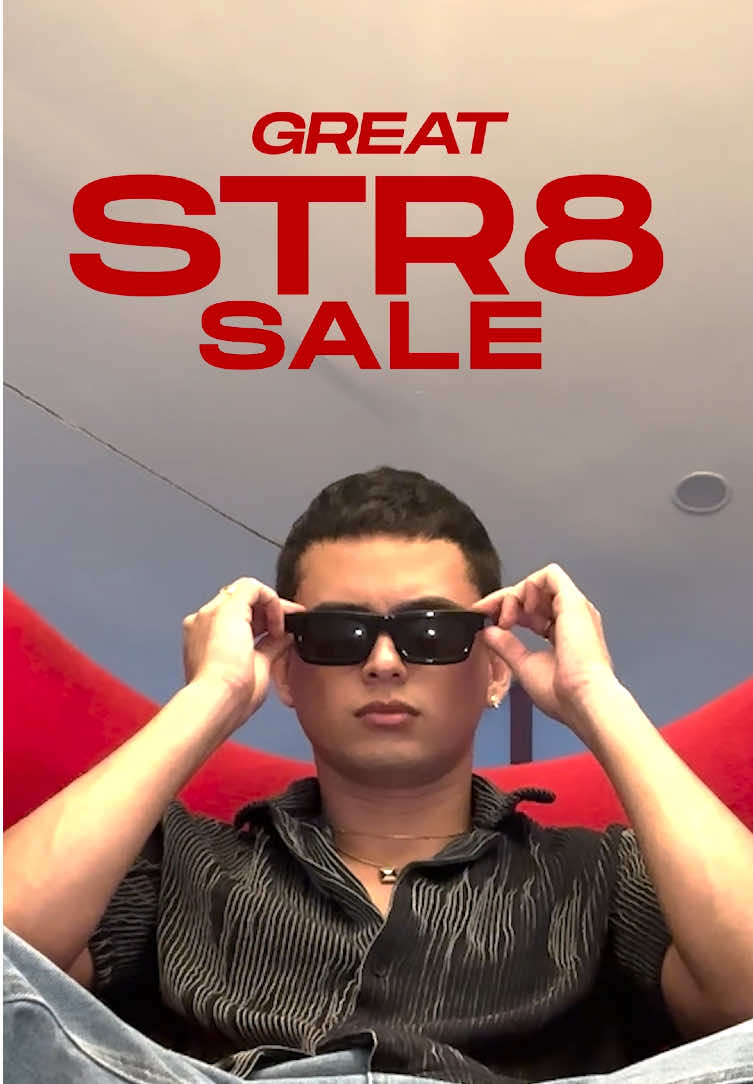 1 week left to shop with the #GreatSTR8Sale Enjoy huge savings and great deals until November 20 at Watsons stores nationwide! #JoinTheTribe for the best deals!   #GreatSTR8Sale #STR8 #JoinTheTribe  @STR8 Philippines 