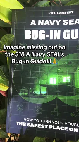 A Navy Seal’s Bug-In Guide is back in stock and will show you everything yoh need to survive any crisis! #prepper #essentials #survivalskills #survival #navyseal #bookreview #homestead #offgrid #fema #martiallaw #booktoker #navyseal #safety #survive #chaos #guide #books #learn #knowledge 