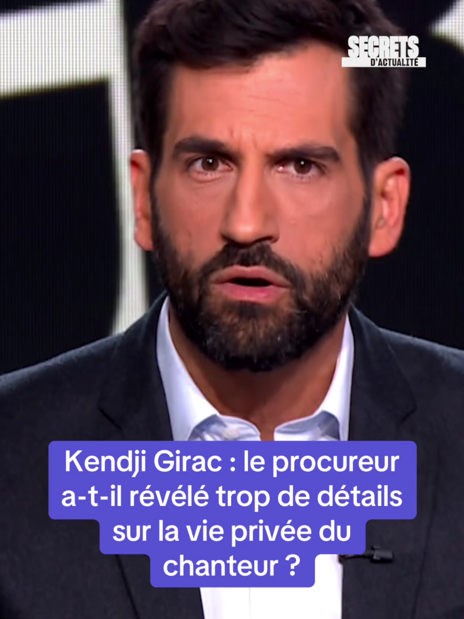 Lors d'une conférence de presse, le procureur de la République, est revenu sur les faits ayant mené au tir qui a blessé Kendji Girac. Mais serait-il allé trop loin en dévoilant certains détails de la vie privée de l'artiste ? Secrets d'actualité, 