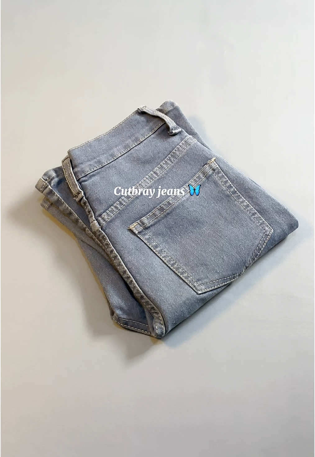 Cutbray jeans sebagus ini cuma 70 ribuna 😭 #cutbrayjeans #highwaistjeans #jeans #cutbray #fyf 