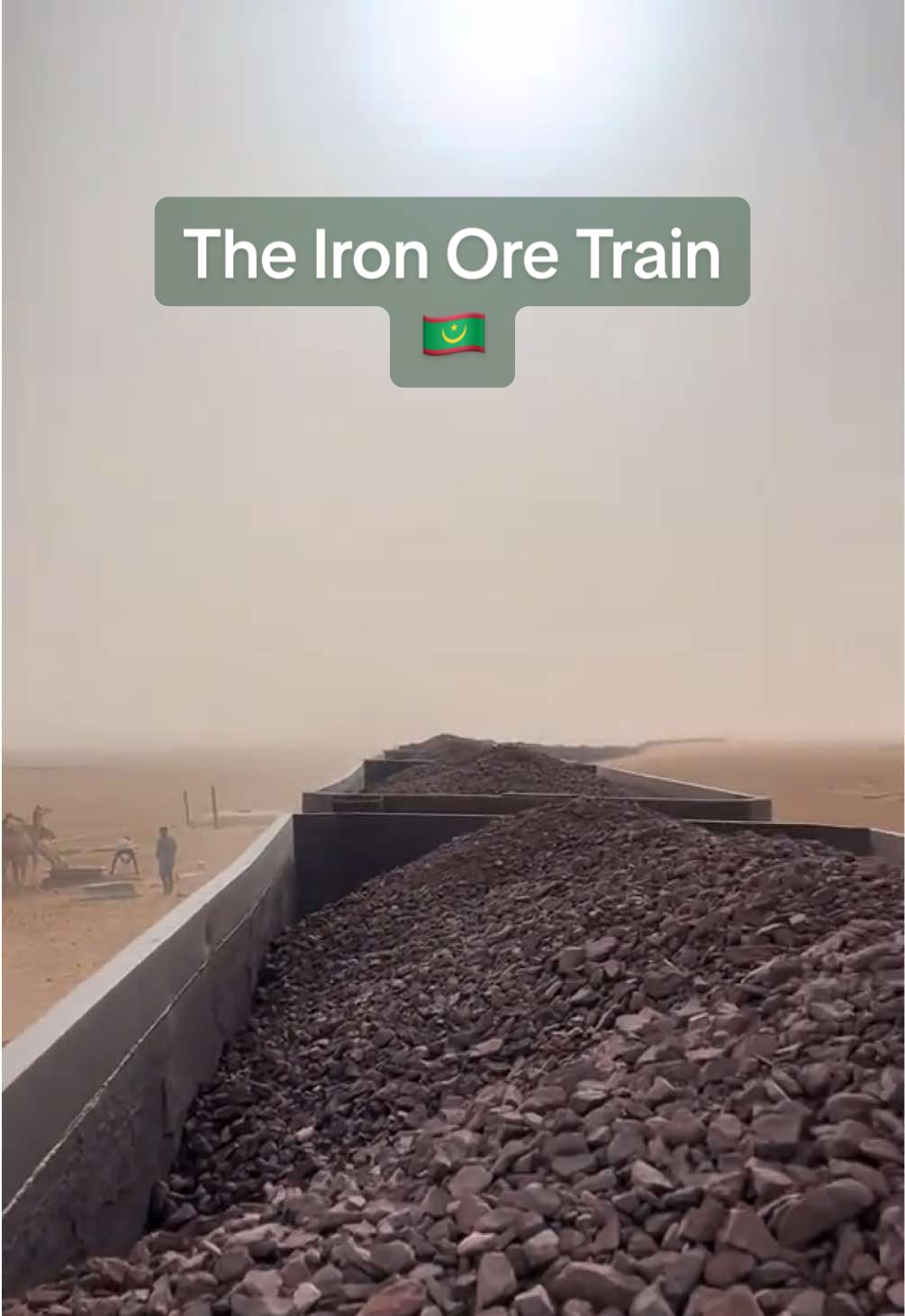 #ironoretrain #mauritania #desert #traveltheworld 