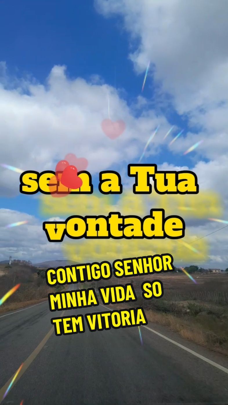 CONTIGO SENHOR MINHA VIDA  SO TEM VITORIA #musica #cristão #gospel #fé #paz 