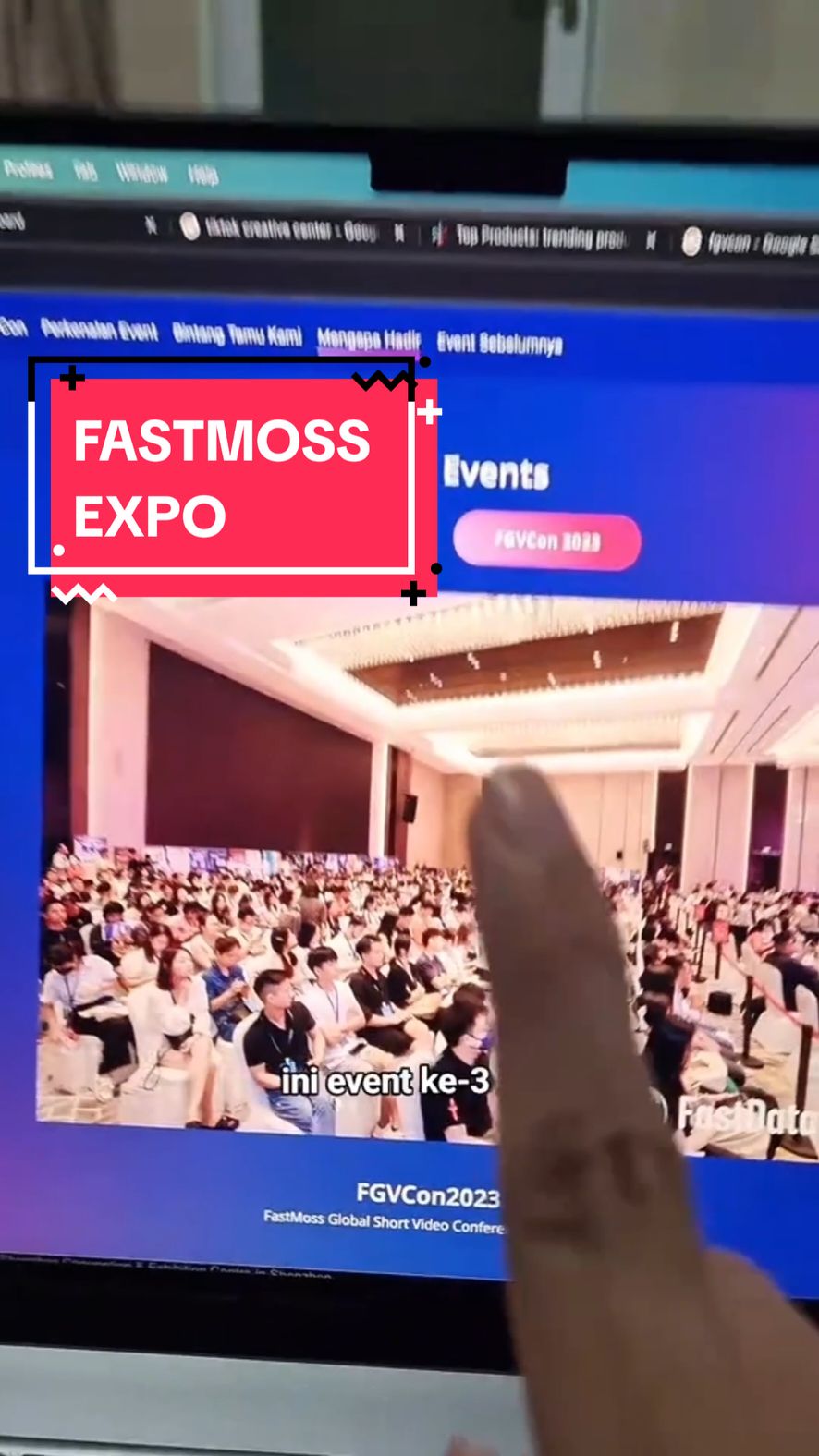FGVCon 2025 FastMoss Global Short Video Conference and Expo. Shenzhen, China. 10 - 11 Januari 2025. Info lebih lanjut mengenai detail acara hubungi kontak person 081218540825 atau kent.fastmoss@gmail.com #fastmoss #fastmossindonesia #tiktokanalytics #tiktokshop #tiktokaffiliate #affiliateindonesia  #FGVcon2025  #FastmossdiShenzhen 