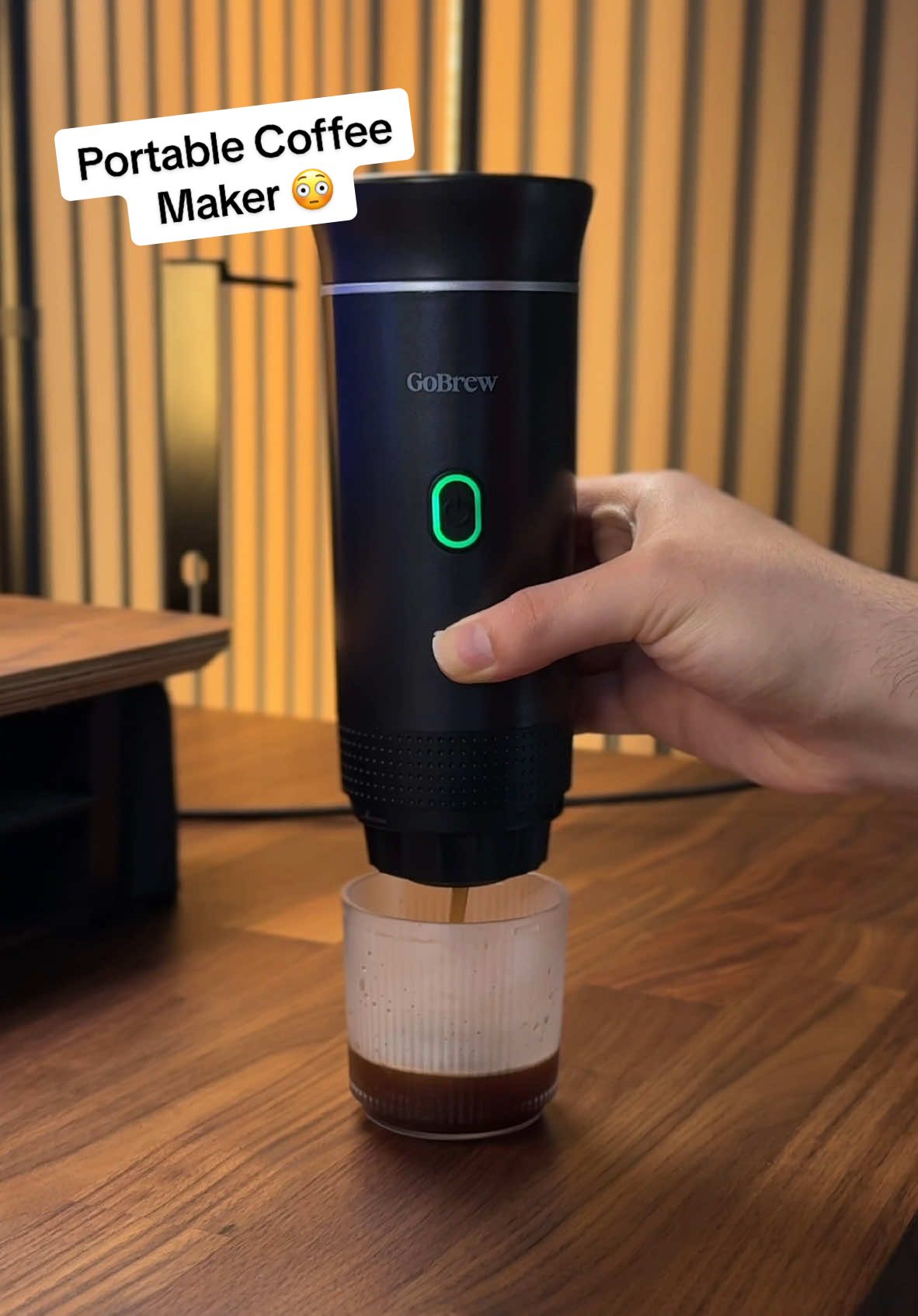 Making the perfect Espresso with a Portable Coffee Machine!? 👀 #fyp #espresso #coffee #coffeemorningvibes #trendingcoffee #coffeetiktok #tiktokshopblackfriday #espressomachine #tiktokmademebuyit  #blackfriday #creatorsearchinsights 