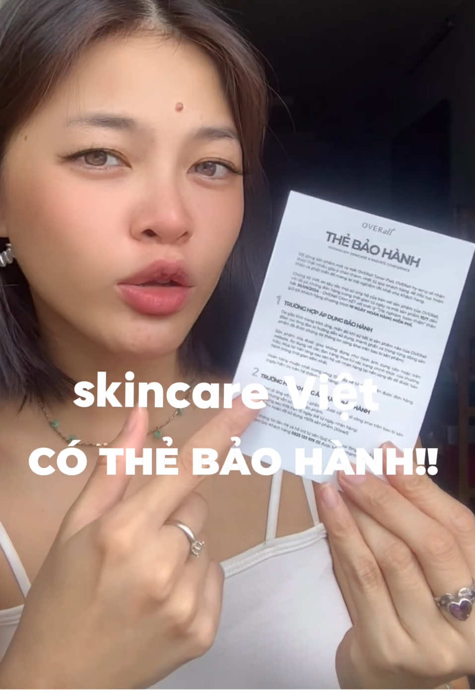 lần đầu đc chứng kiến hàng Việt chất lượng xịn 🥹 #skincareroutine #fyp #goclamdep #overall  #halinhreview @OVERall Vietnam 