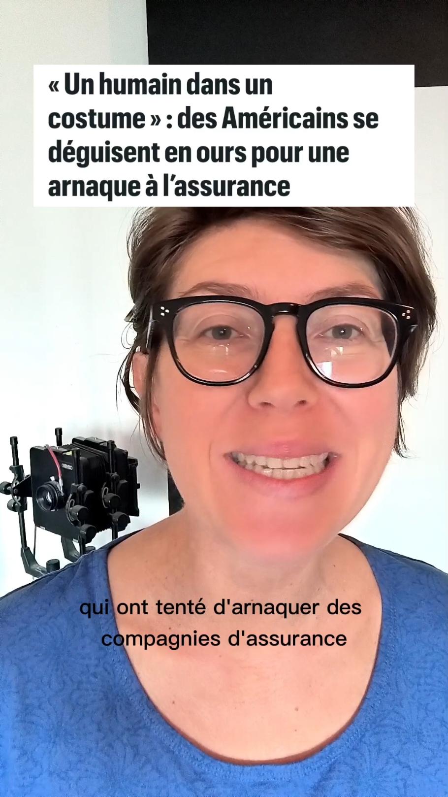 Quand des Américains tentent de se faire passer pour un ours pour arnaquer une compagnie d'assurance...#arnaque #insolite #actu 