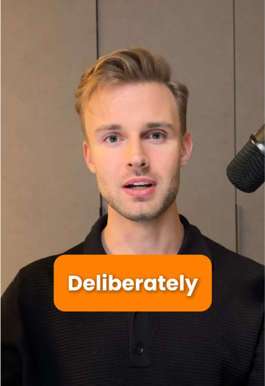 What does DELIBERATELY mean?  When you do something “deliberately”, it means you do it on purpose, or intentionally - NOT by accident!  🇺🇸 In American English, it’s pronounced “duh-li-brut-lee” 🇬🇧 In British English, it’s pronounced “duh-li-buh-rut-lee” #fluentenglish‬⁩ ⁦‪#learnenglishonline‬⁩ ⁦‪#inglés‬⁩ ⁦‪#учитьанглийский‬⁩ ⁦‪#学英语‬⁩ ⁦‪#अंग्रेजीसीखिये‬⁩ ⁦‪#ingilizceöğren‬⁩ ⁦‪#aprenderinglês‬⁩ ⁦‪#영어를배우다‬⁩ ⁦‪#英語を習う‬⁩ ⁦‪#nativeenglishteacher‬⁩ ⁦‪#dailyenglish‬⁩ ⁦‪#anglaisfacile‬⁩ ⁦‪#studyenglishonline‬⁩ ⁧‫#تعلمالإنجليزية‬⁩