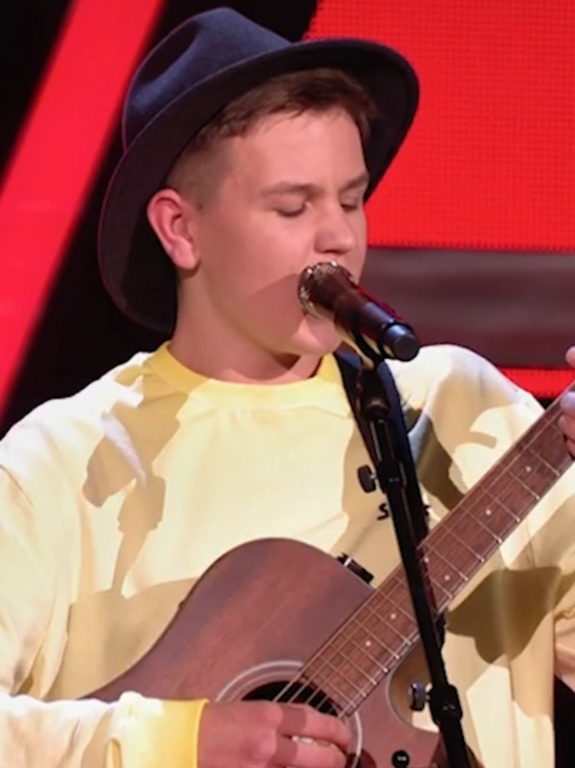 Hannes hat mit “Down” nicht nur das Publikum, sondern auch die Coaches berührt! ❤️ #TheVoiceKids