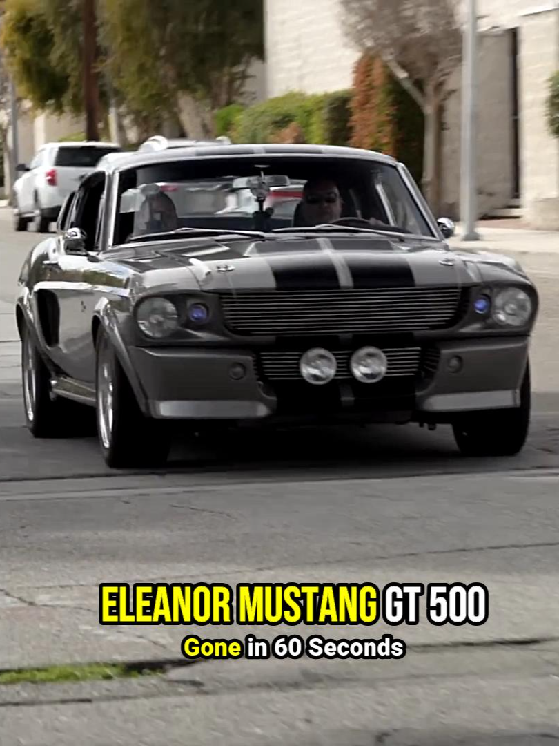 Eleanor Mustang GT 500 | Gone in 60 Seconds | #Eleanor #MustangGt #MustangGT500 #Mustang #ShelbyGT500 #FordMustang #SportCars #HyperCar #CarSpotting #CarsTiktok #CarTrends #CarEdit