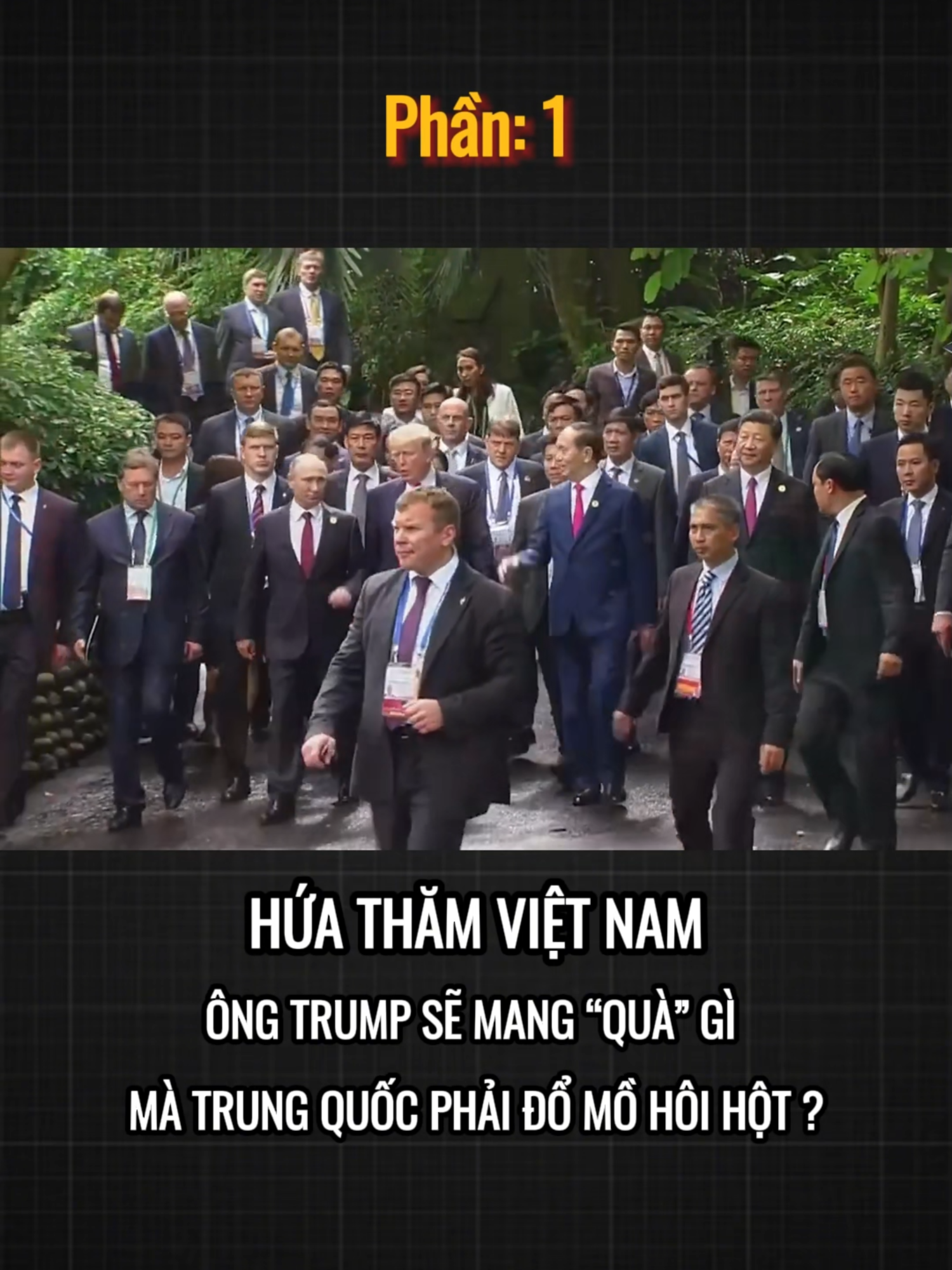 HỨA THĂM VIỆT NAM, ÔNG TRUMP SẼ MANG “QUÀ” GÌ MÀ TRUNG QUỐC PHẢI ĐỔ MỒ HÔI HỘT ? P1 #tintuc #tinmoi #LearnOnTikTok #donaldtrump #trungquoc #VIETNAM