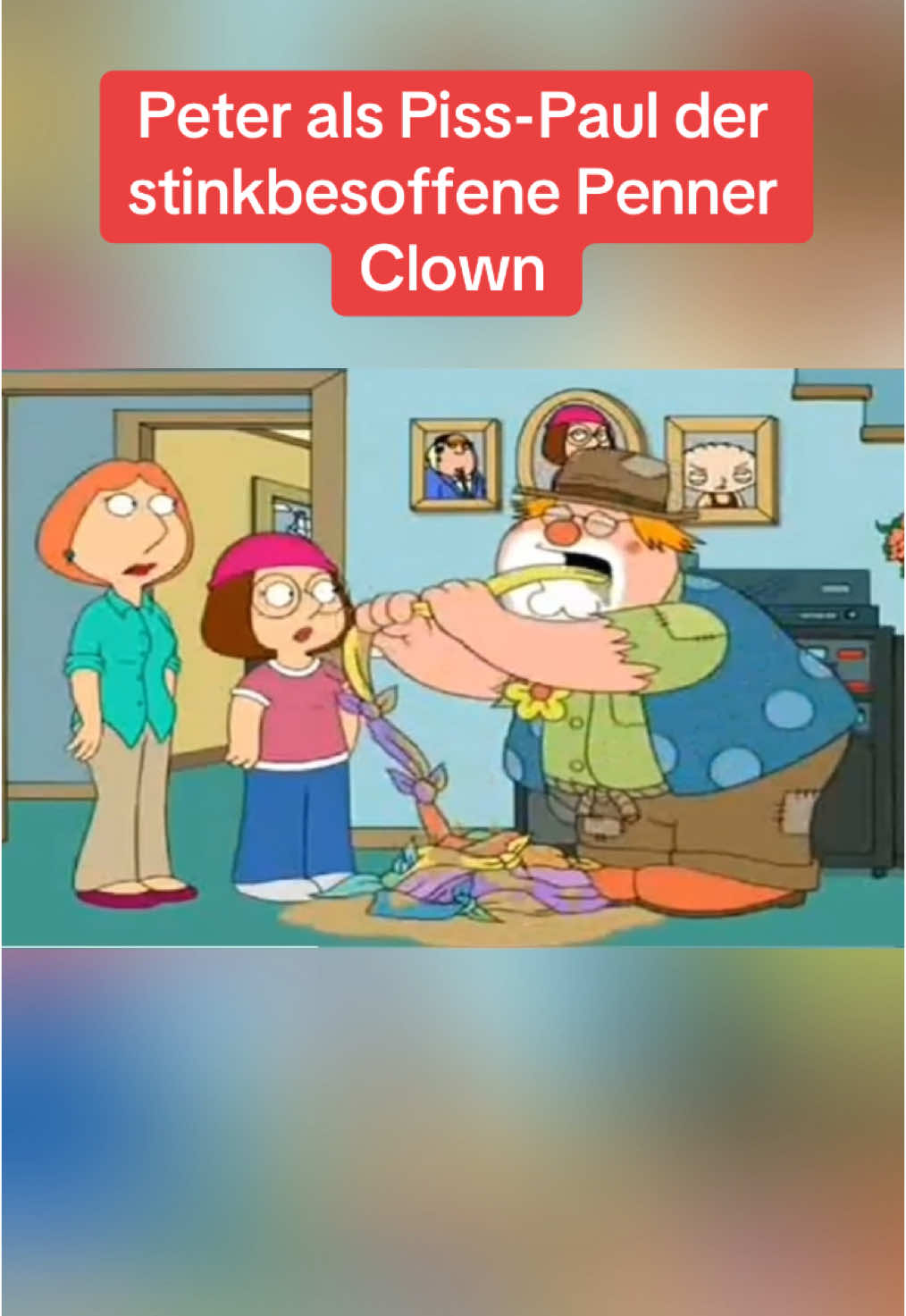 Peter als Pisspaul der besoffene Penner Clown #familyguy #familyguydeutsch #foryou #viral #tiktok #fy #trending #CapCut