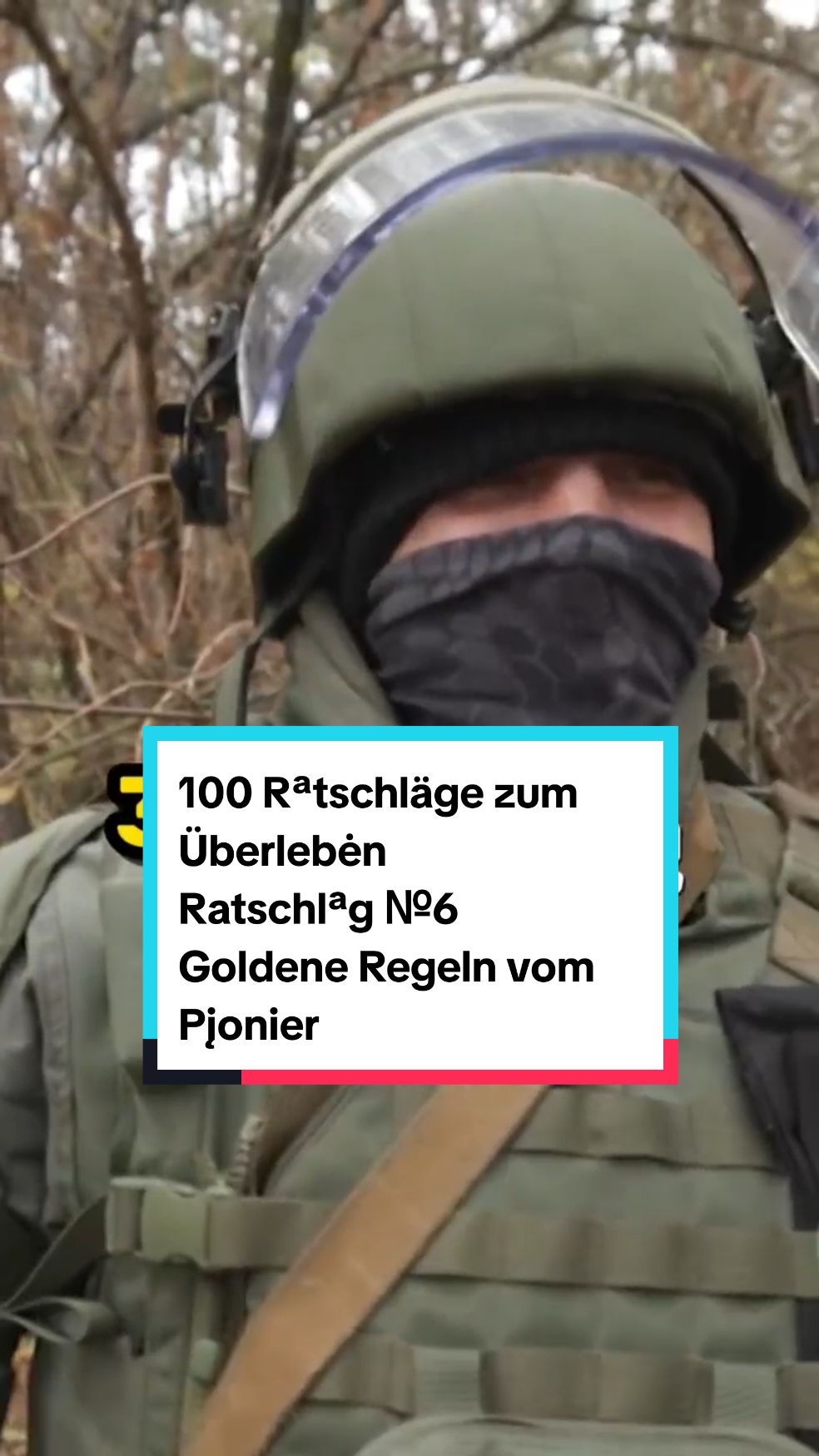 Rªtschlag №6 100 Ratschläge zum Überleb€n #Leben #Menschen #Soldat 