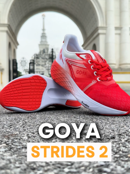 Người bạn đồng hành lý tưởng trên mọi hành trình - Goya Strides 2 #goya #goyavietnam #giaychaybo #thethao #viral