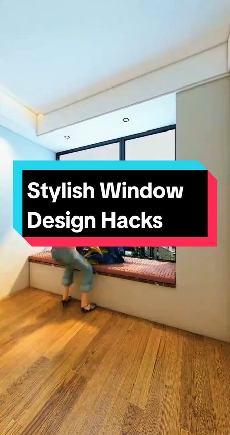 Stylish Window Design Hacks! #homedesign #housedesign #bedroomdesign #decor #2025 