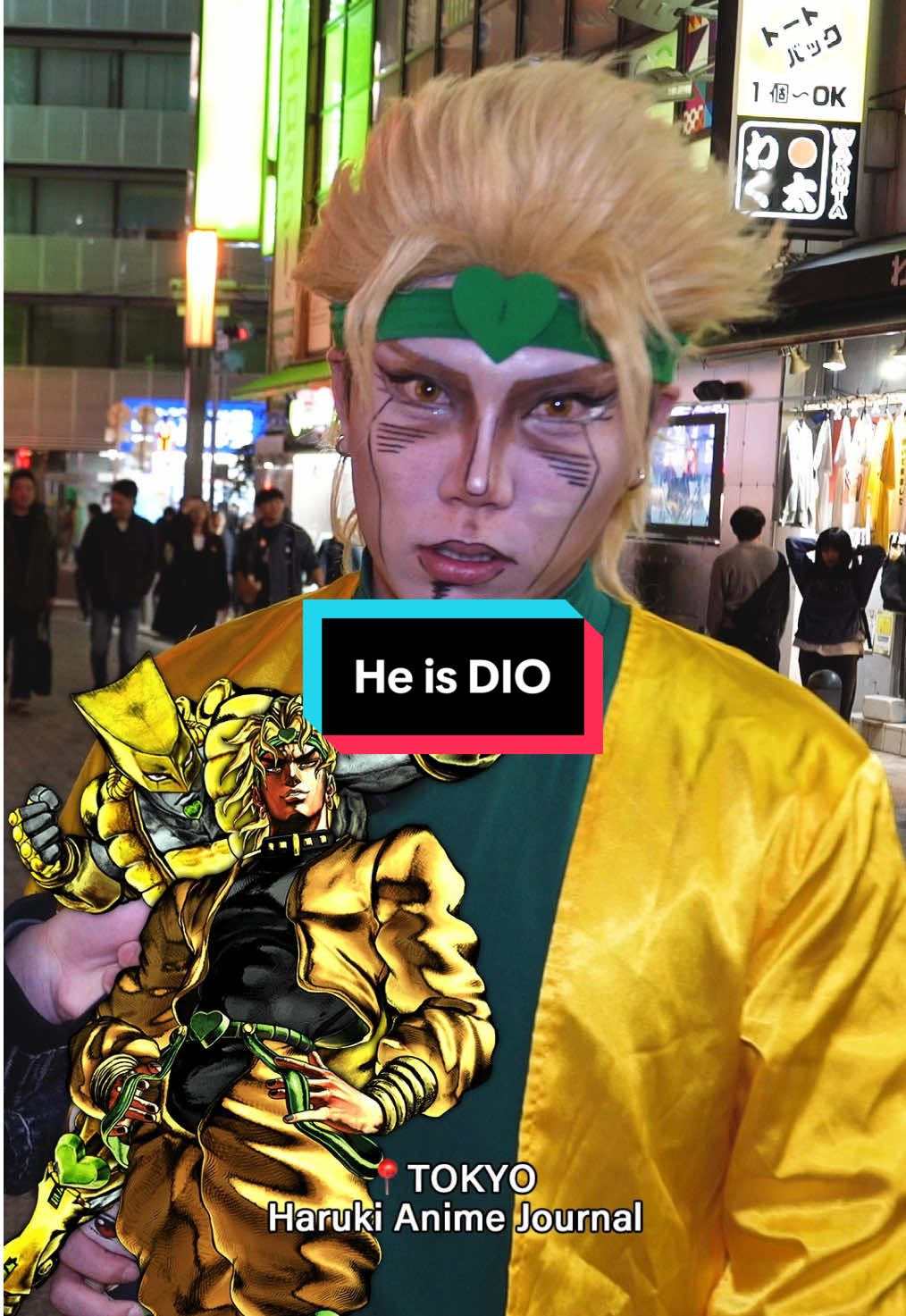 He is DIO🔥 🙏🙏🙏→@だいき  #anime #manga #jojo #dio 