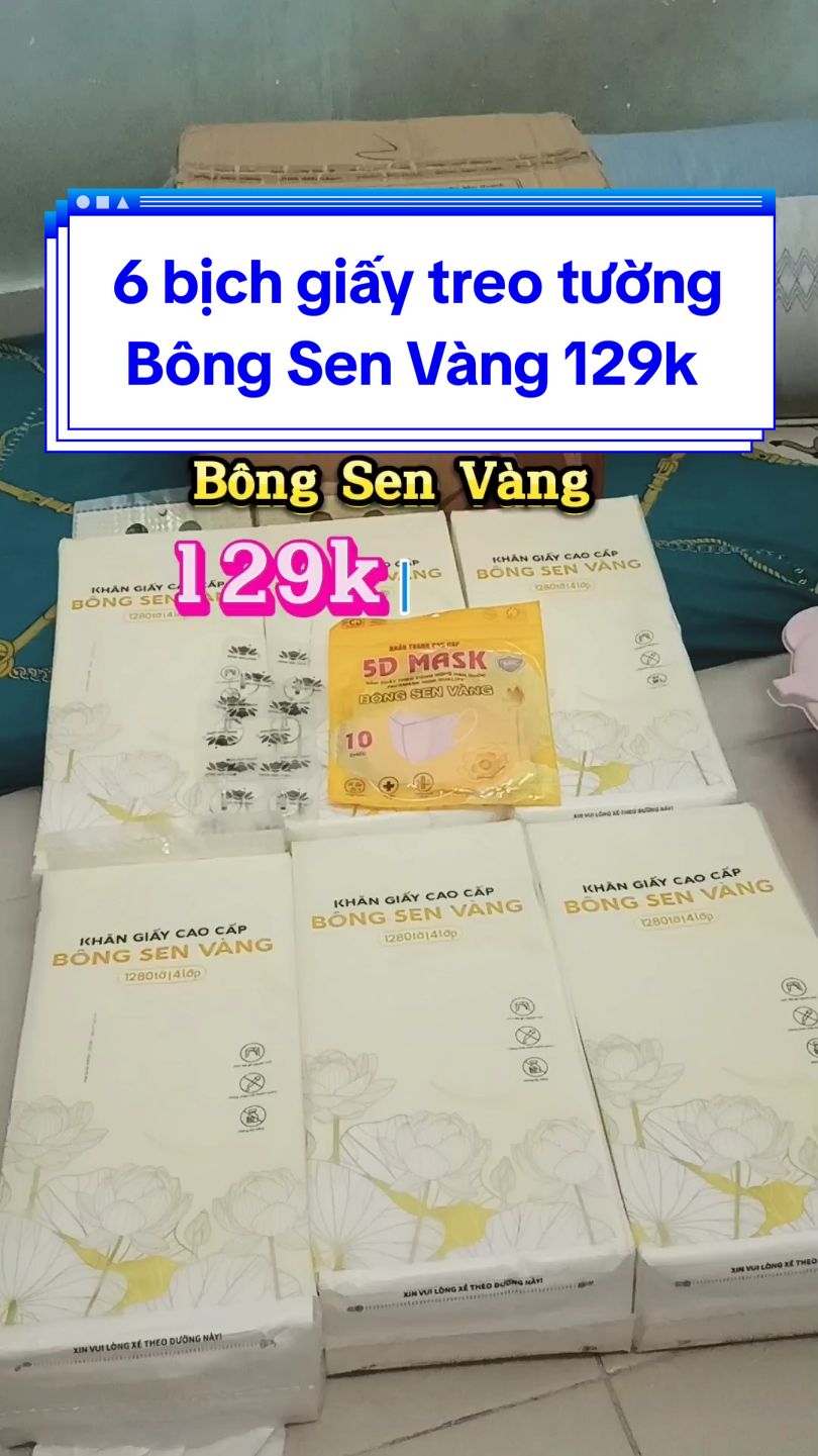 6 bịch giấy treo tường Bông Sen Vàng #salegiuathang nha #giaytreotuong #giaytreotuongtienloi #giaytreotuongbongsenvang #giay #giaybongsenvang #giay4lop #khangiay #khangiaycaocap #khangiaybongsenvang #khangiaytreotuong #khangiaytreotuongbongsenvang #giayan #giayancaocap #giayanbongsenvang #giayantreotuong #khangiayrut #khangiayruttreotuong #khangiayrutbongsenvang #bongsenvang #khantreotuong #giadung #giadungtienich #giadungthongminh #sansale #kimnganshopping #sieuhoinhasangtao  #thuhaifreeship #thusaunuagia #salevuivodoi 