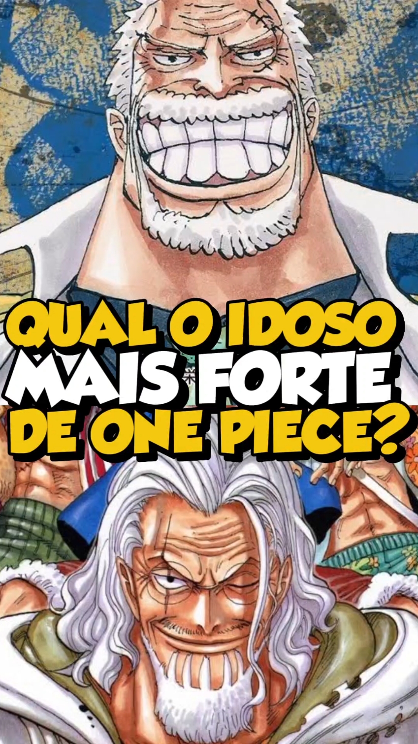 QUAL O IDOSO MAIS FORTE DE ONE PIECE? #anime #onepiece #onepiecebrasil