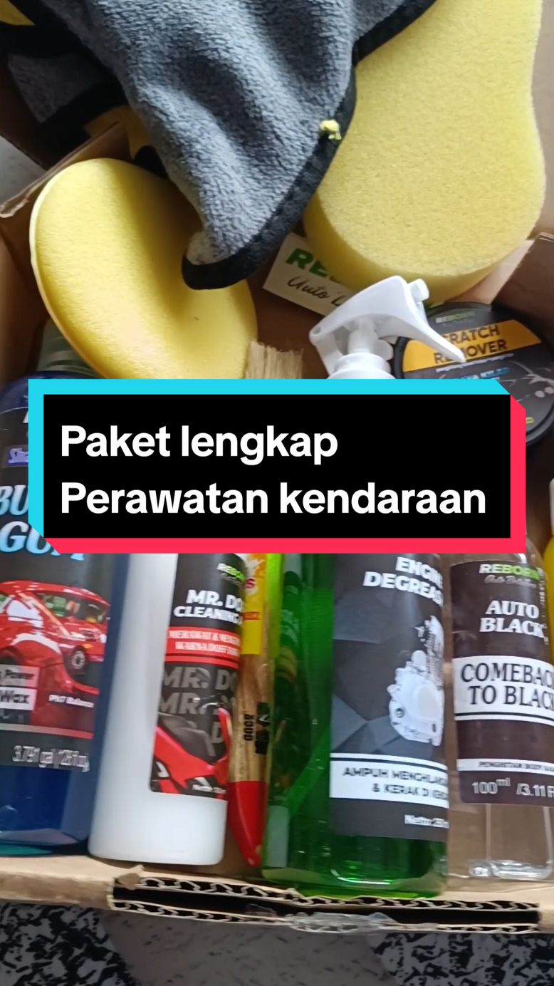 Paket lengkap cuci motor mobil perawatan kendaraan isi 6 #paketlengkap #paketcucimotor #paketperawatankendaraan #perawatankendaraan 