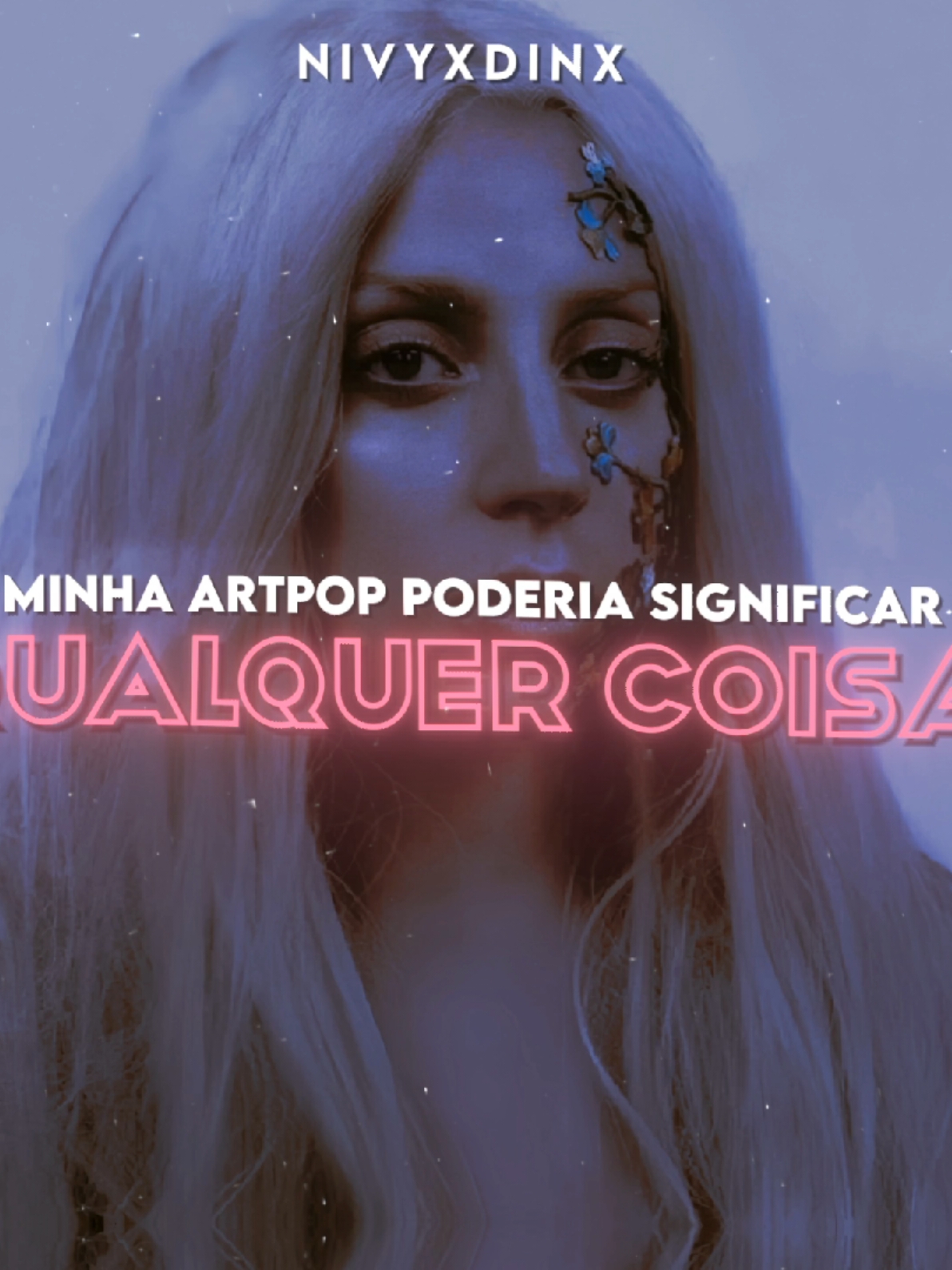 #ARTPOP | Um híbrido pode resistir a essas coisas 🪽 #ladygaga #lyrics_songs #gaga #letra #ladygagaedit