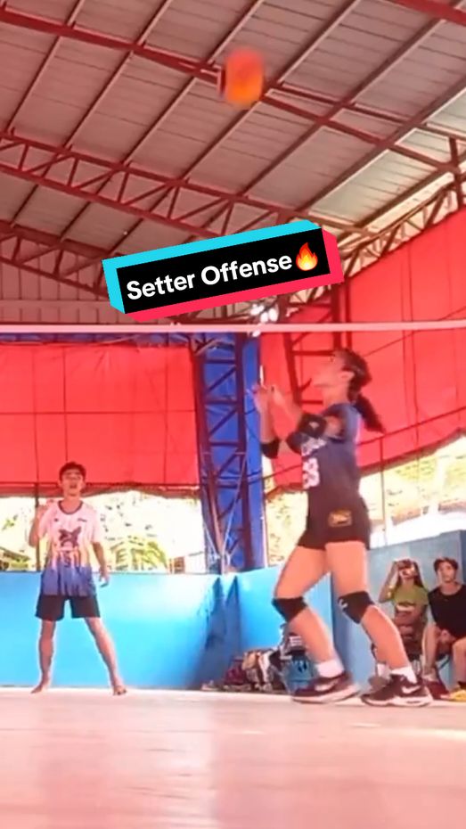 Pov: Di maka patay spiker mo as a setter need mo pumuntos sa pag dropball. Setter offense strategy🔥 #foryou #setter #fyp  #volleyballgame#fypシ  #volleyballworld #spiker  #foryoupage #volleyball 