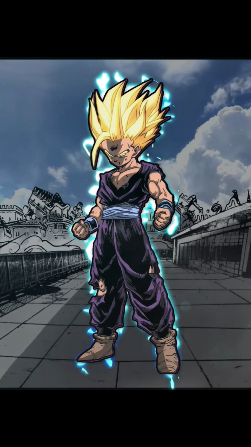 Gohan ssj2 clip edit #gohanssj2 #dragonball 