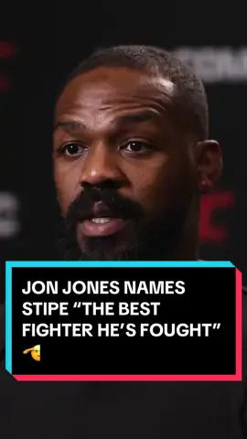 “He’s the best fighter I’ll have ever fought against” 🫡 Jon Jones issues Stipe Miocic huge praise ahead of their MSG main event! #UFC309 | Nov 16 | LIVE on TNT Sports Box Office ➡️ LINK IN BIO 🔗 #UFC #mma #jonjones #stipemiocic 