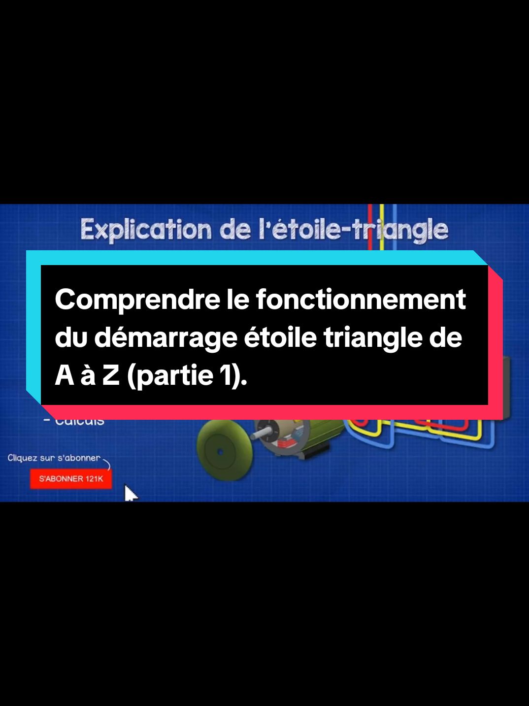 Comprendre le fonctionnement du démarrage étoile triangle de A à Z (partie 1). #electriciteindustrielle #electrician #electrical #électricité #electricity #electricalwork 