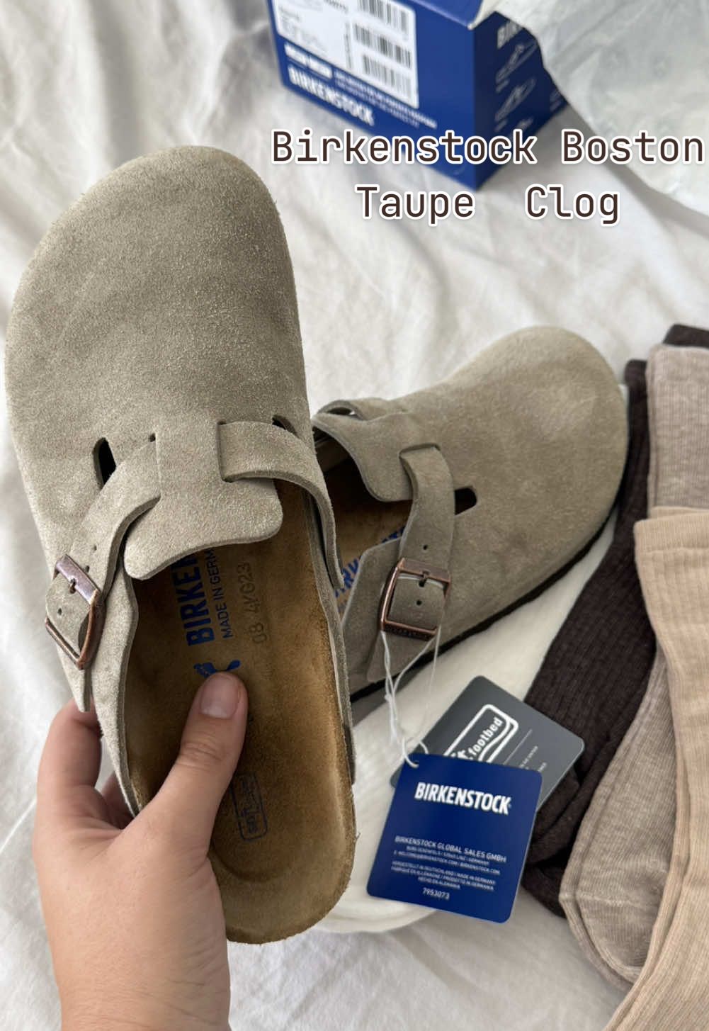 The #taupe @BIRKENSTOCK Boston Clogs are a must have for our fall 🍂 #birkenstocks #birkenstockboston #birkenstockclogs #fallfashiontrends #fypageシ  