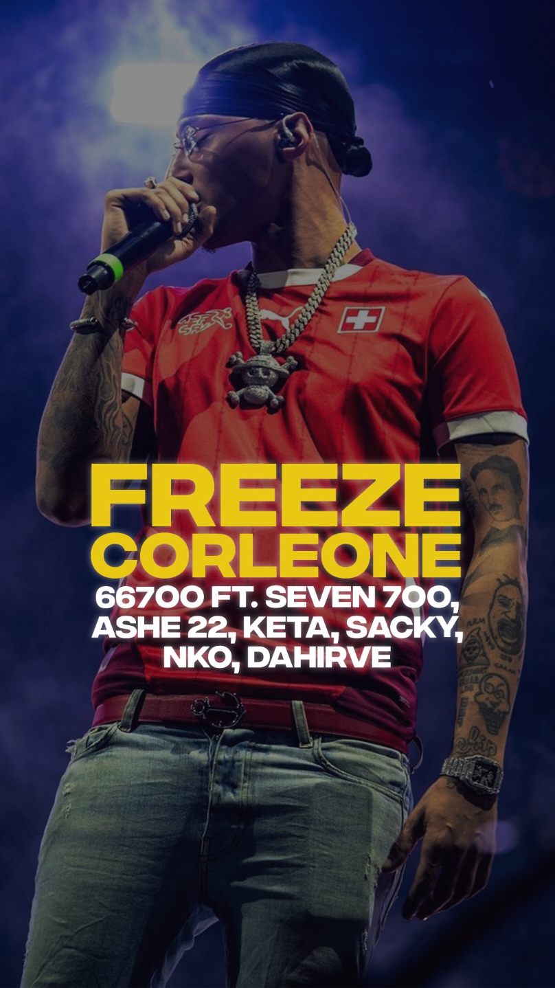 🚨 Les références du couplet de Freeze Corleone sur le son 