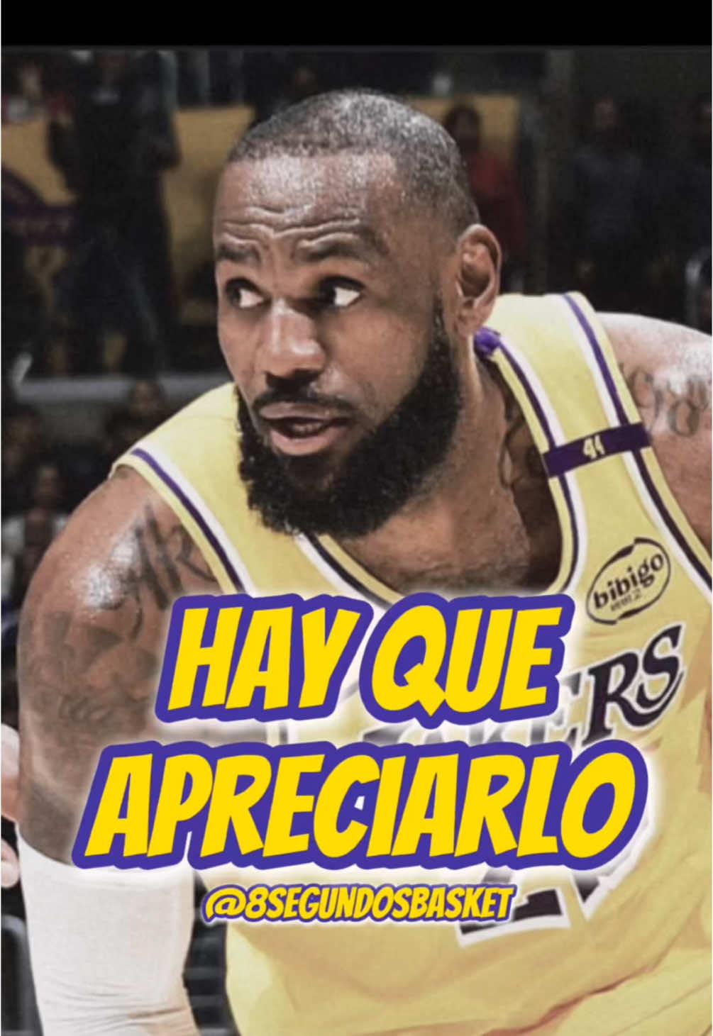 ¿Cuánto le puede quedar a LeBron jugando a este nivel?😨 #NBA #lebron #lebronjames #lakers #anthonydavis #jamorant #nbaespaña #baloncesto #8segundosbasket 