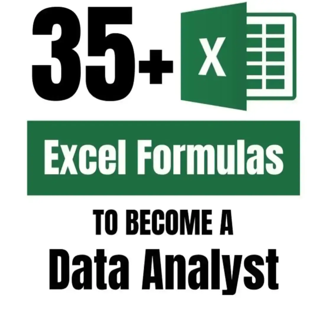 35+ Excel Formula To become Data Analyst #excel #tipsandtricks #exceltutorial #growmyaccount #newtrend #viralpost #fyp 