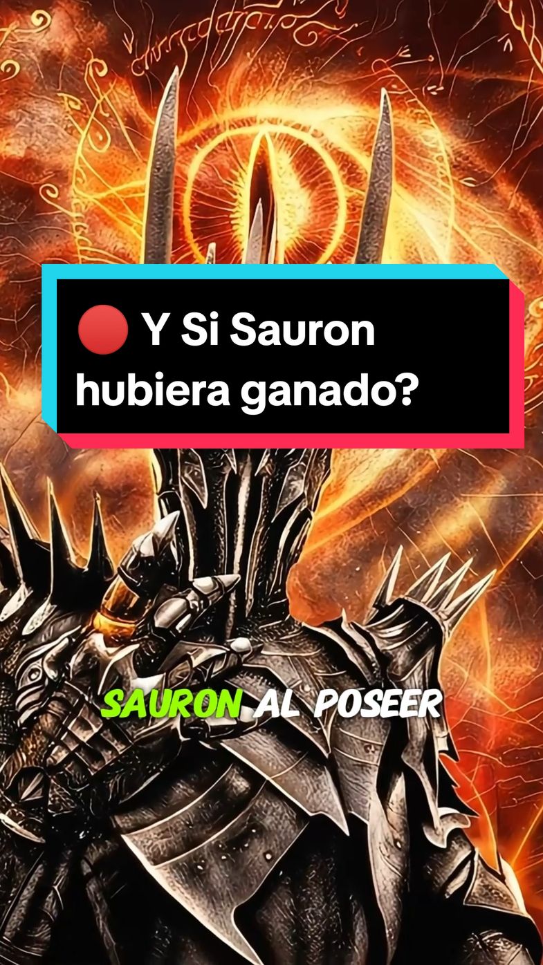 🔴 Final Inesperado  Esto pasaría si Sauron hubiera recuperado el anillo de poder 🎬 #peliculas #elseñordelosanillos #cinematography #history 