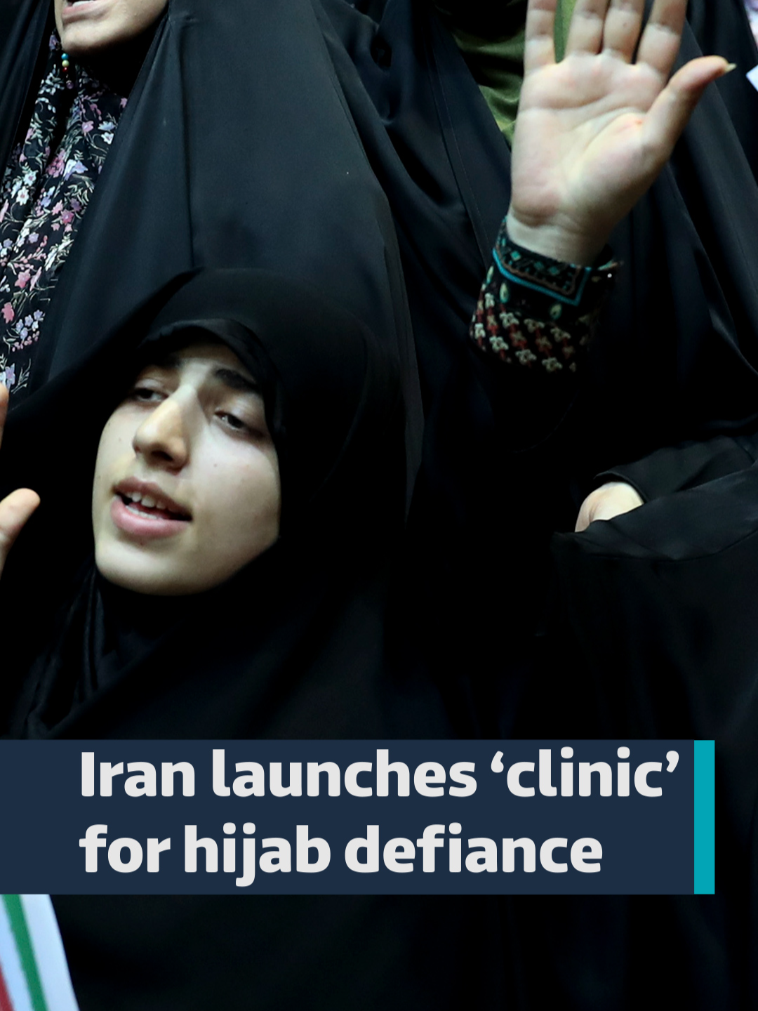 Iran has announced a “hijab removal treatment clinic” to “rehabilitate” women who refuse to wear the mandatory hijab. #itvnews