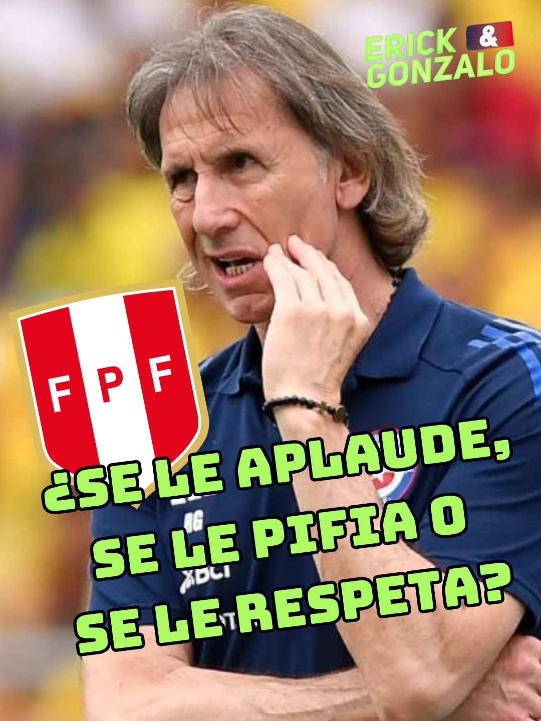 ¿𝗦𝗲 𝗹𝗲 𝗮𝗽𝗹𝗮𝘂𝗱𝗲, 𝘀𝗲 𝗹𝗲 𝗽𝗶𝗳𝗶𝗮 𝗼 𝘀𝗲 𝗹𝗲 𝗿𝗲𝘀𝗽𝗲𝘁𝗮? 🤯 #seleccionperuana #perú #GARECA @erickosoresp