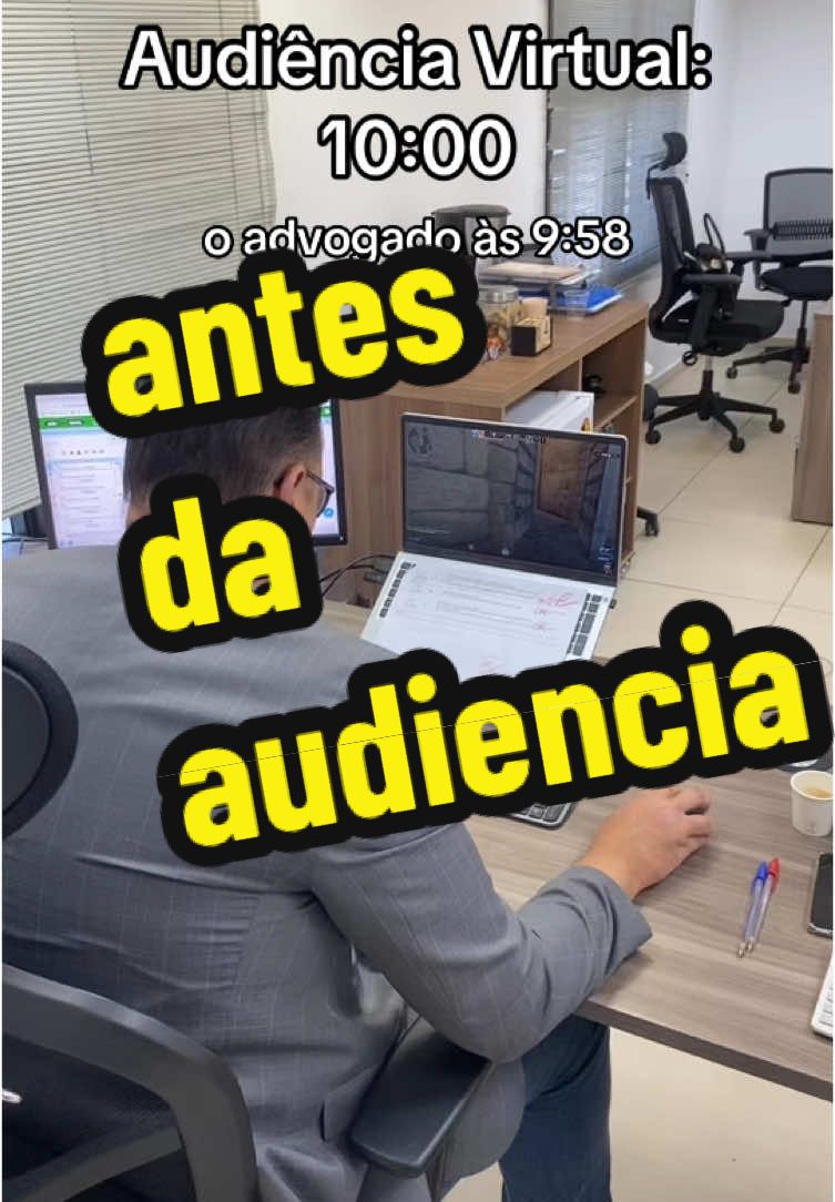 2 minutinhos da tempo de ir a saidera né 🫣🤷🏽‍♂️ #advogado #advogada #audiencia #games #cs2 #csgo #direito 