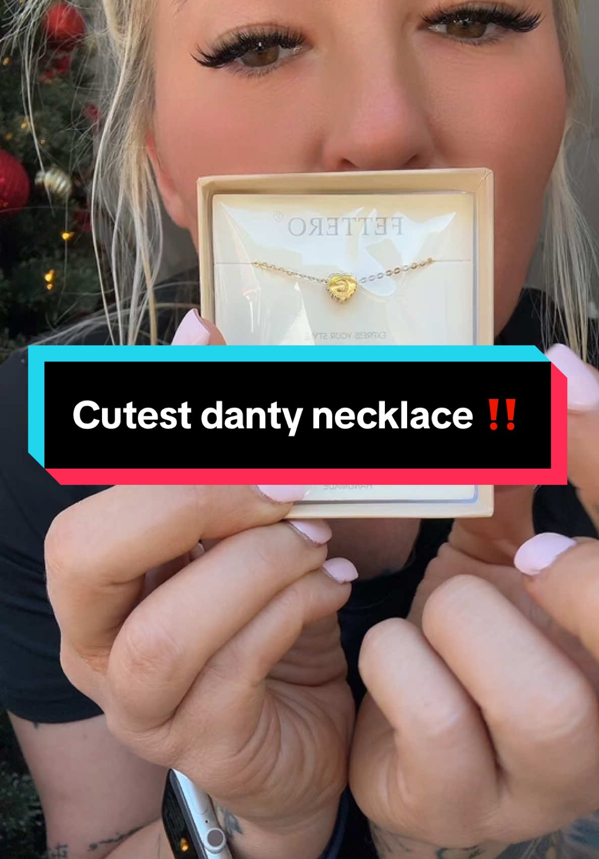 The cutest little danty necklace !  #necklace #danty #dantyneclaceforwomen #jewelry #christmasgiftideas #christmas #MomsofTikTok #needs #blackfridaydeals #needthis #blackfridaysale #obsessedwithit #cybermonday #tiktokshopblackfriday #christmasgift #memories #tiktokshopfinds #tiktokshopcybermonday #tiktokshopholidaydeals #TikTokShop 