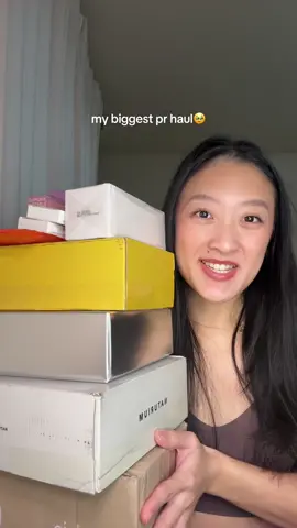 my biggest pr haul as a tiny lil content creator🥹🥰 my heart is so full THANK YOU: @Naturium @Pound Cake @beplain.us @CNP Laboratory US @RoseSkinCo @Heyhae Gel Nail Strips #prhaul #prunboxing #microinfluencer #contentcreator #smallcreator