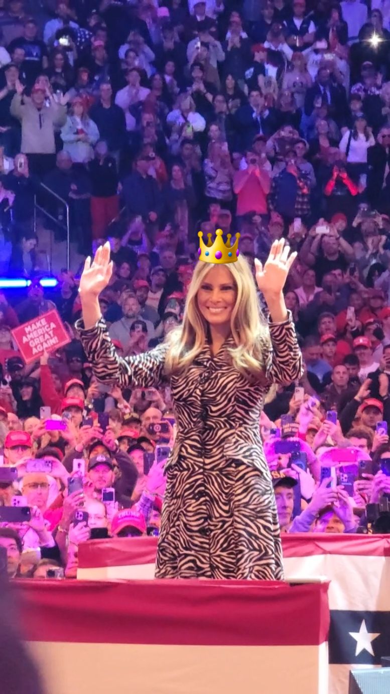 i think we need to all embrace our inner Melania Trump !! #america #melania #trump #queen #whitehouse #usa🇺🇸 #fashion #diva #inspire #msg #nyc #jillbiden #tea @President Donald J Trump 