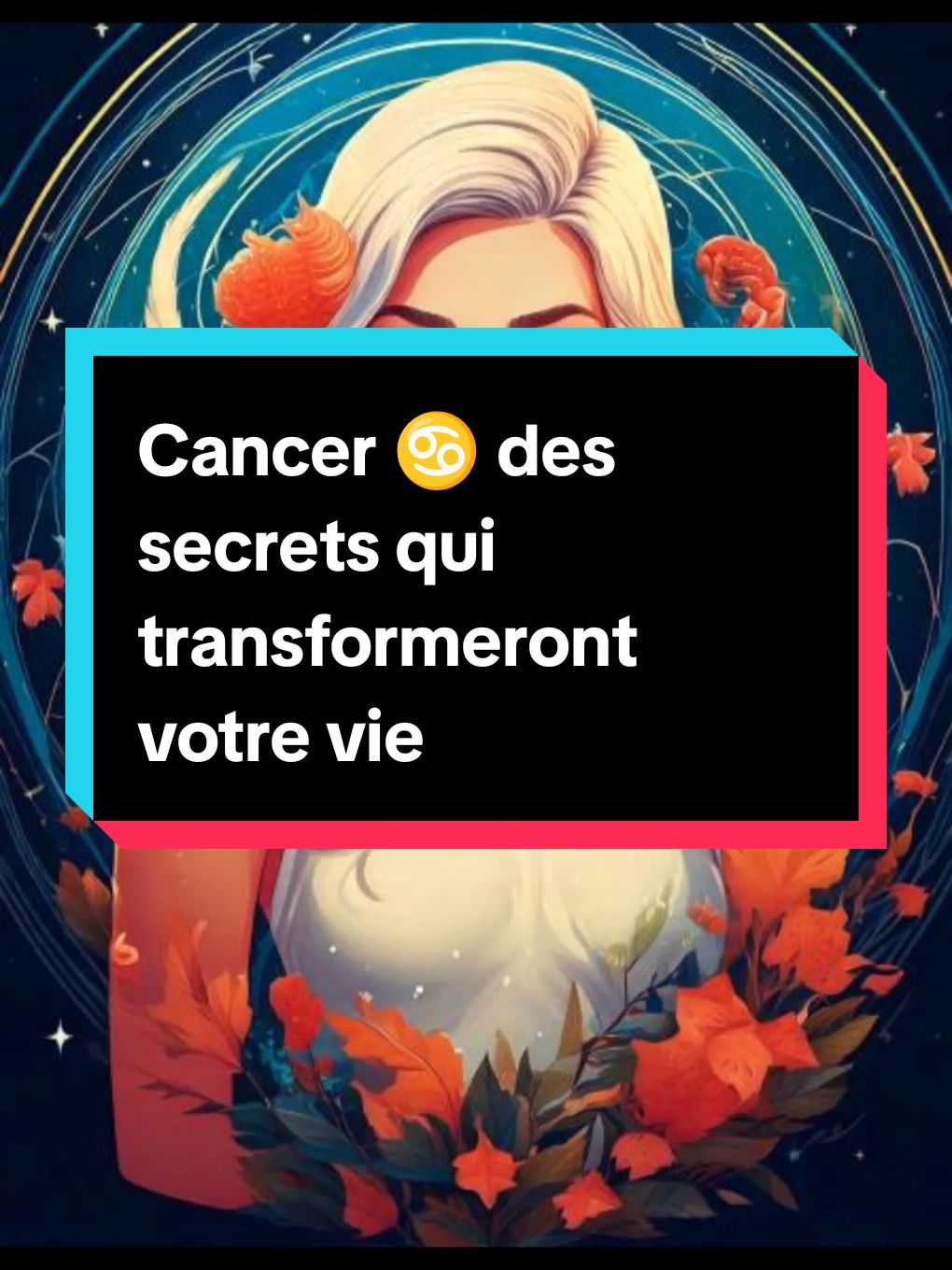 Cancer, des secrets qui transformeront votre vie. Si vous êtes né entre le 22 juin et le 22 juillet, vous êtes un vrai Cancer. Votre planète maîtresse est la lune, et votre élément est l'eau, ce qui fait de vous une personne profondément émotionnelle et empathique. #cancer #astrologie #signeastrologique #astrology #zodiaque #zodiacsigns 