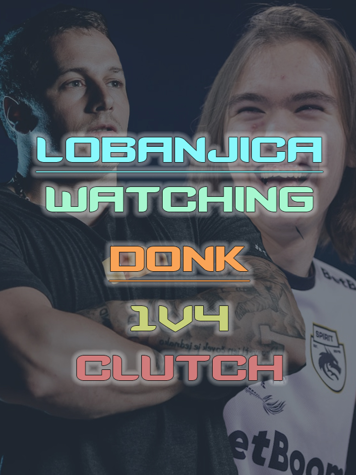 Loba Watching Insane DONK 1v4 Clutch! #cs2 #cs2moments #1v4 #fyp #donk #fpl #twitch #stream #loba #lobanjica